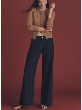 Reformation Cary Low-Rise Slouchy Wide-Leg Jeans